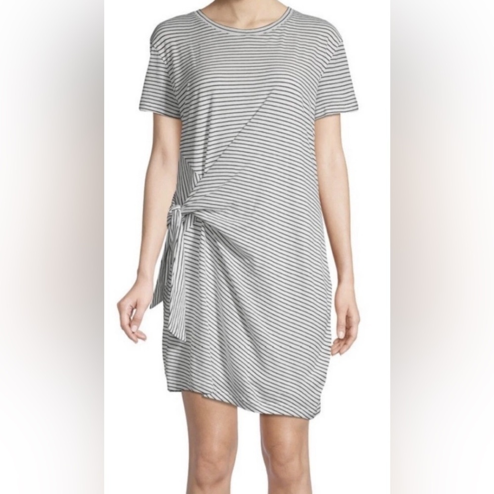 Vince Women's Cotton Side tie Dress Size Large